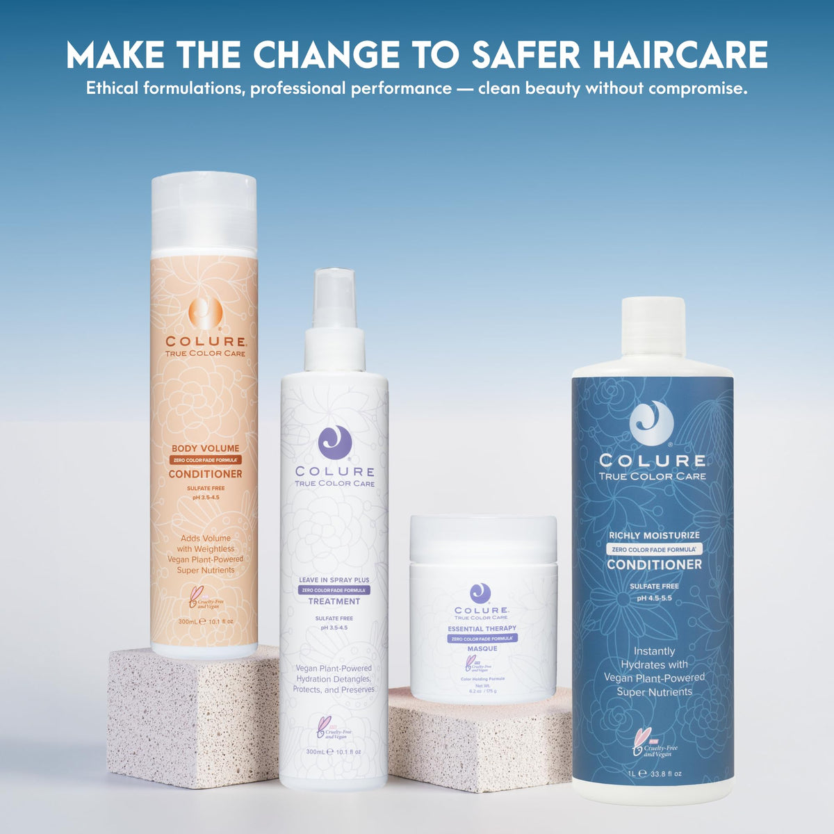 COLURE Richly Moisturize Conditioner for daily vegan conditioning routine