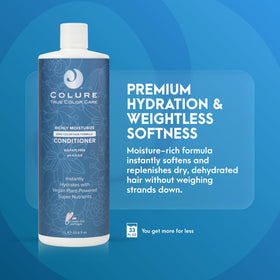 COLURE Richly Moisturize Conditioner pump for easy daily application
