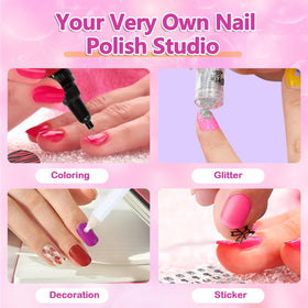 Combaybe doodle tip nail art pen enables quick playful designs