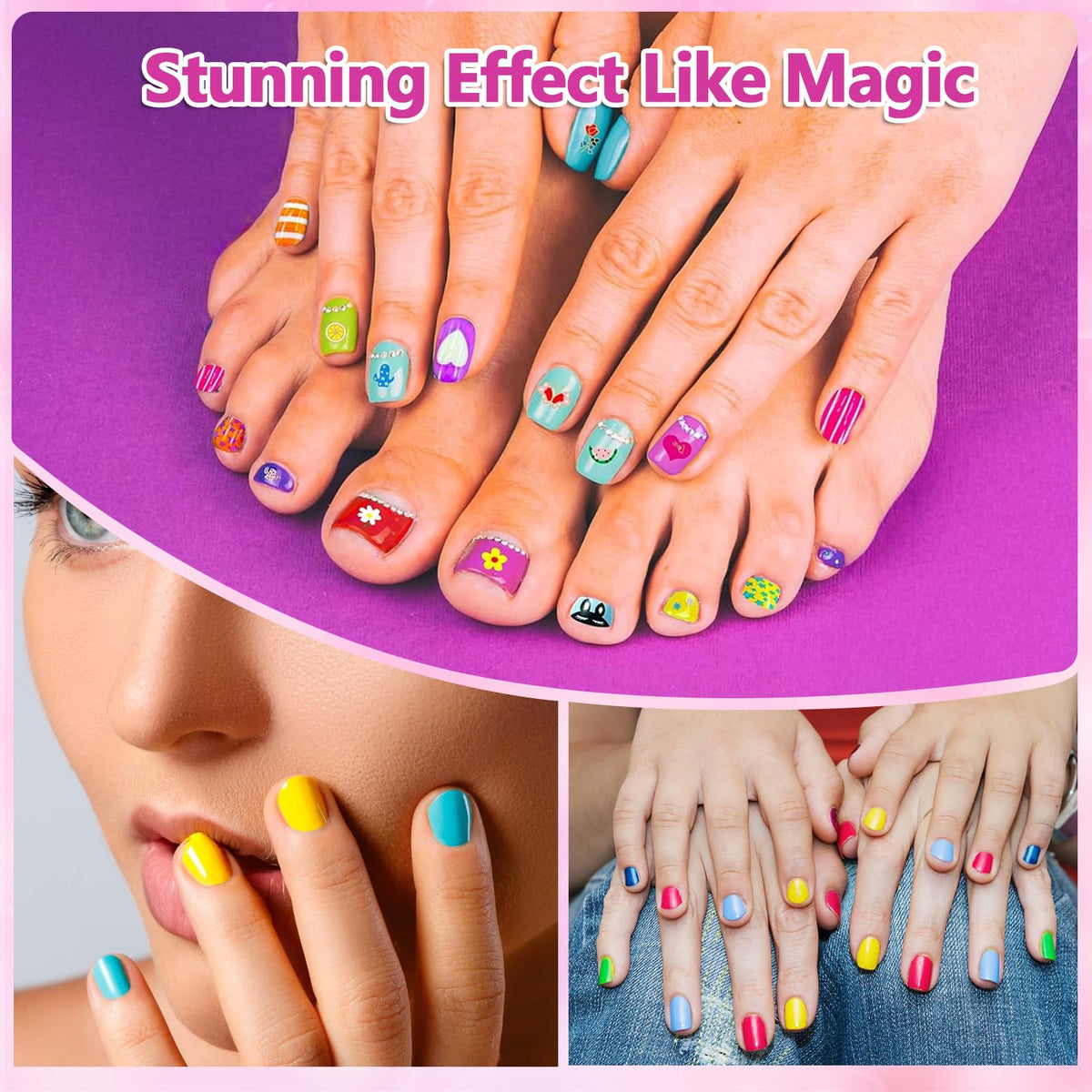 Combaybe gift ready nail kit is perfect for birthdays and holidays