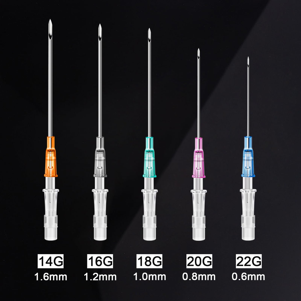 Individually sealed Combofix needles maintain hygiene before use.