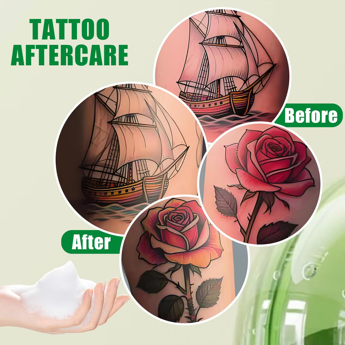 Professional-grade solution trusted by studios for aftercare and cleaning.