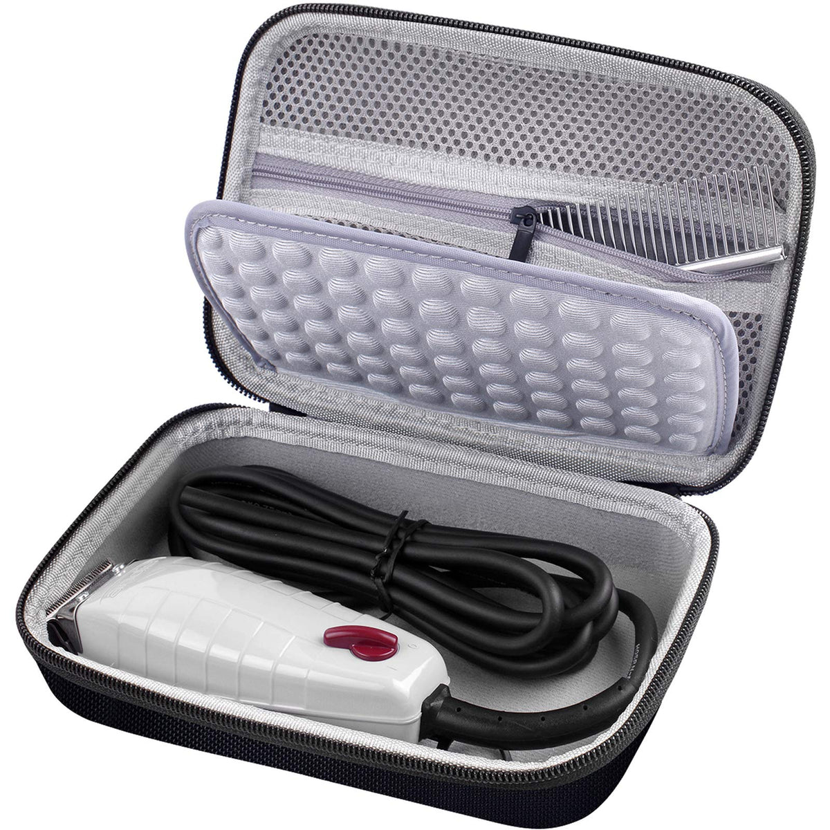 Comecase GTO04780 mesh-pocket attachment case for organized clippers and accessories