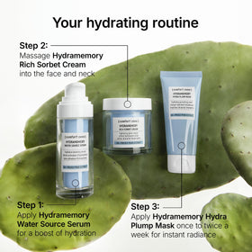 Refillable packaging promotes sustainability and reduces waste.