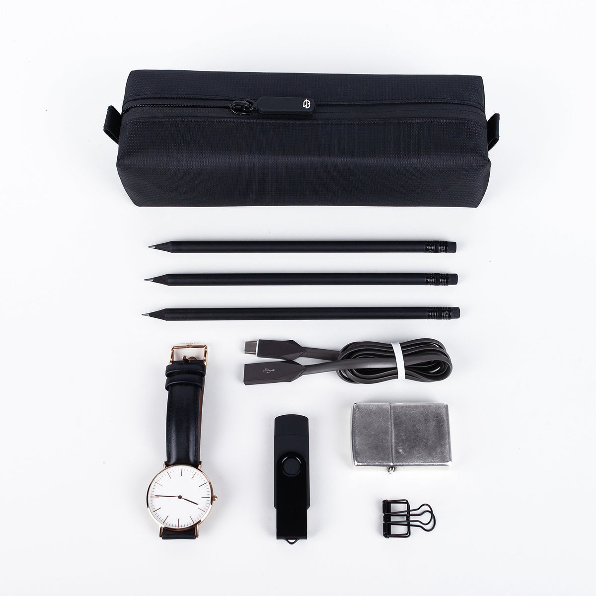 Dimensions 8.5 x 2.75 x 2 inches of the Comfyable bag for compact packing