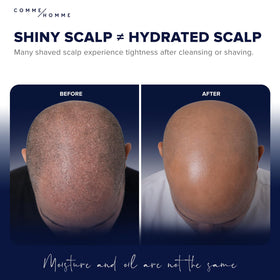 Capislow plant extract label highlighting smoothing between shaves