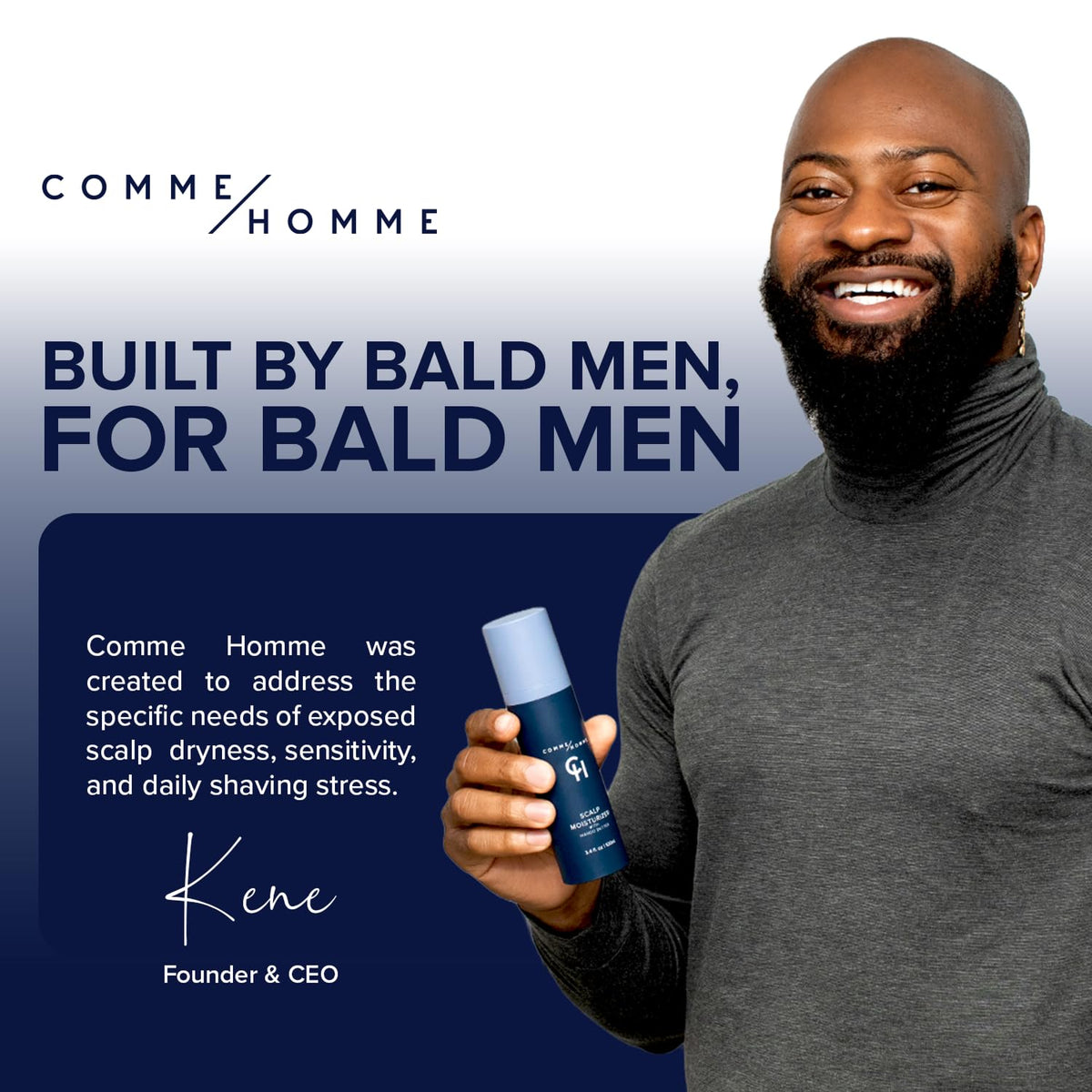 Non-greasy daily scalp care in a lightweight bottle for everyday use