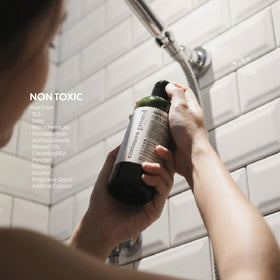 Common Ground shower-ready packaging supports everyday routine.