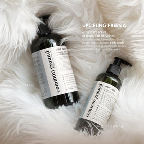 COMMON GROUND plant-based formula from Australia suitable for sensitive skin.