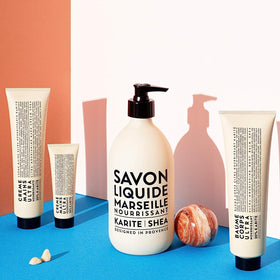 La Compagnie de Provence Coconut Oil formula close-up supports gentle cleansing.