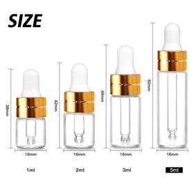 Comrzor compact 5ml sample bottle, travel-friendly for samples and gifts.