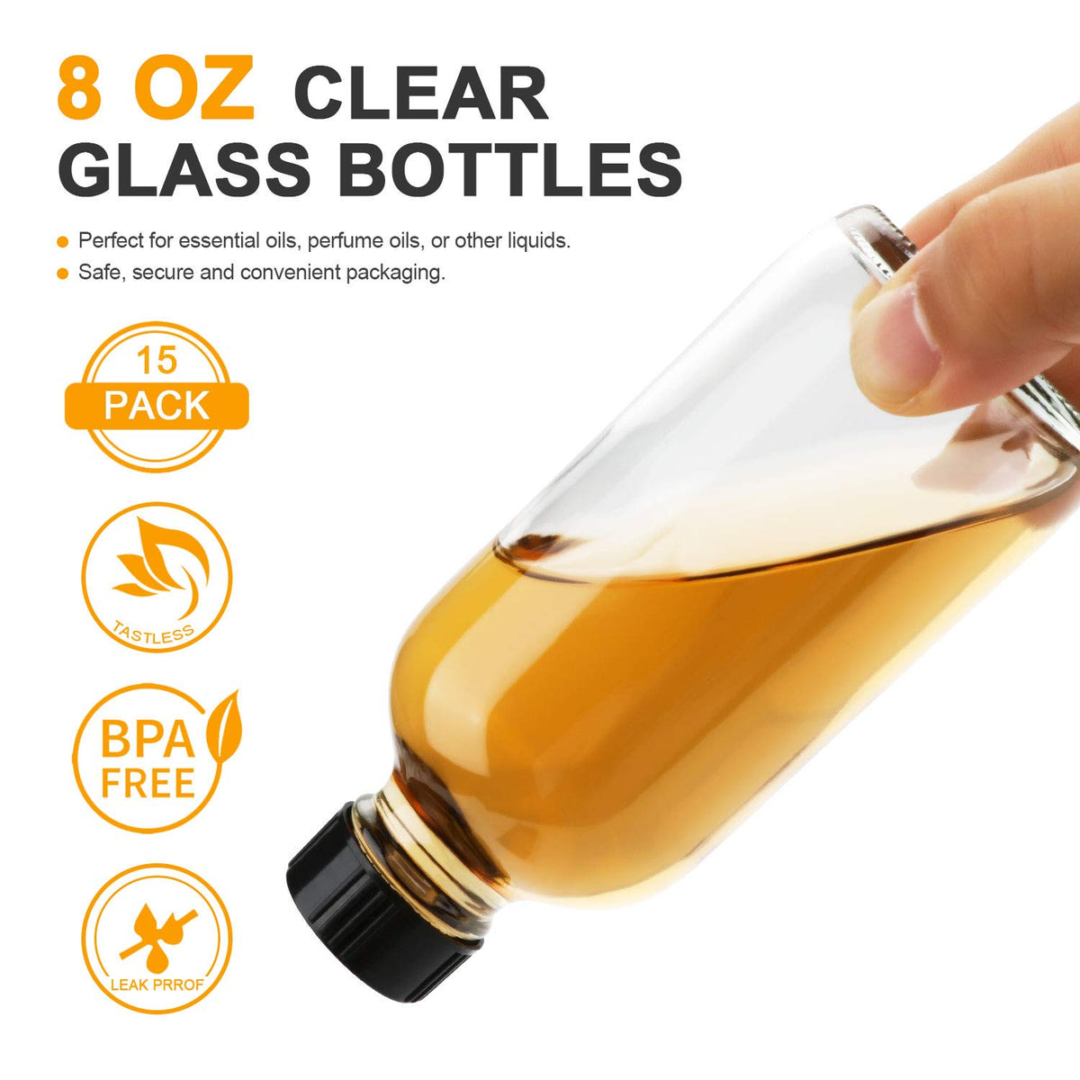 COMUDOT shampoo bottle enables easy portioning during daily hair care.