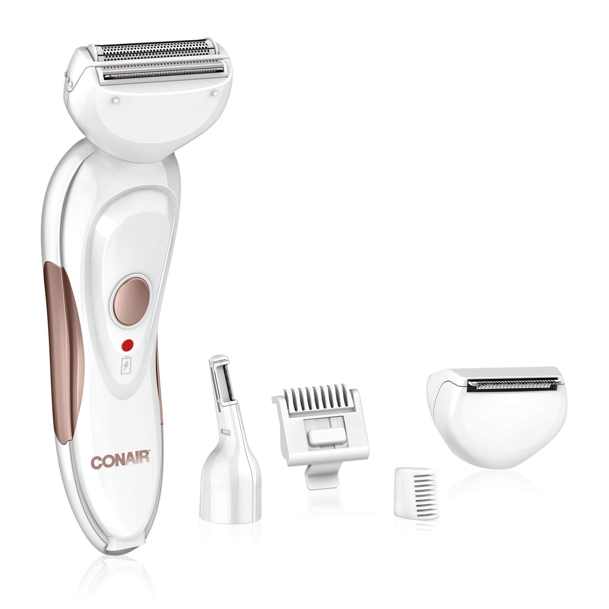 Conair All-In-1 shaver and trimmer for the face, precise shaping for smooth skin
