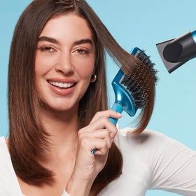 Conair BaBylissPRO brush in use delivers smooth, frizz-free results.