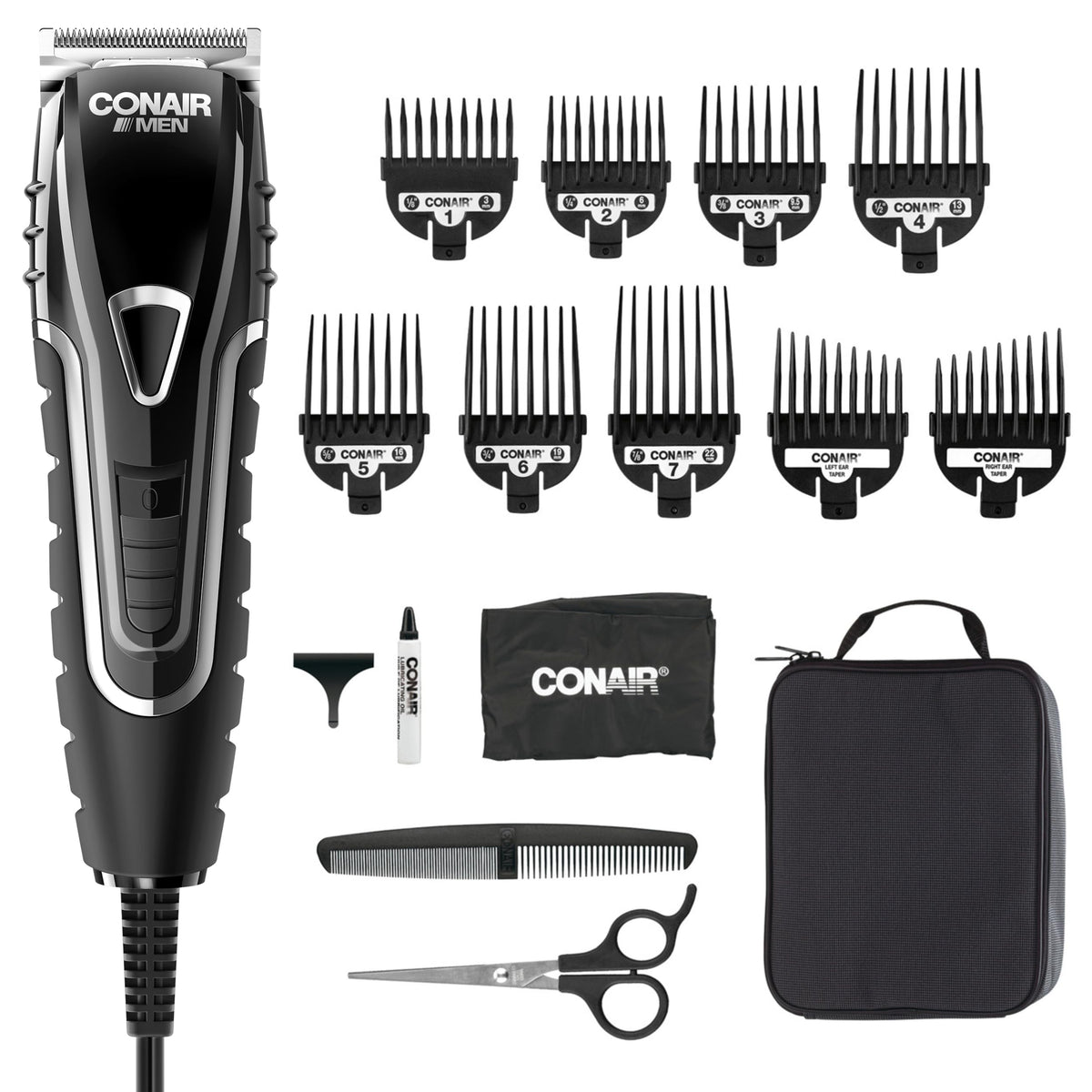 Conair Barber Haircut Clippers DC motor for precise cuts