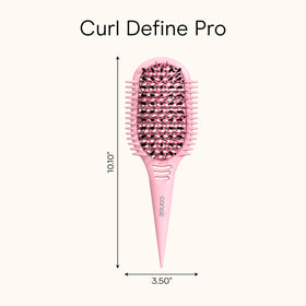 Conair Curl Define Pro reduces frizz and boosts shine on damp hair.
