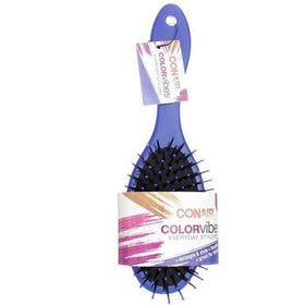 Conair Gel Grips soft-handle brush ideal for blow-dry styling on all lengths.