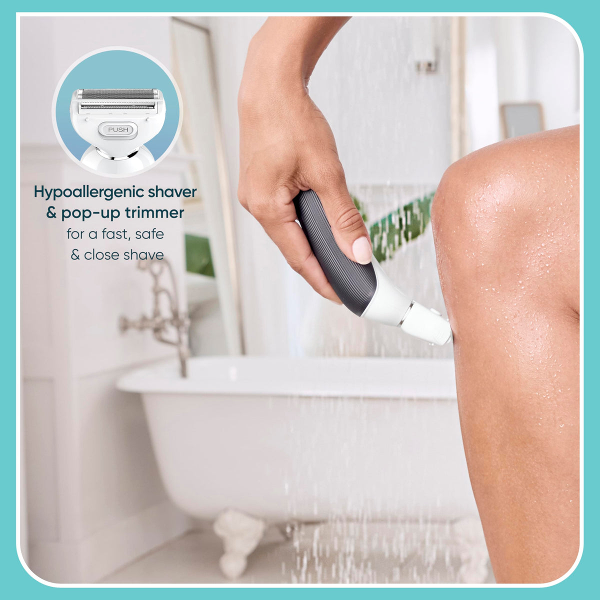 Conair Girlbomb dermablades for gentle exfoliation and fine hair removal
