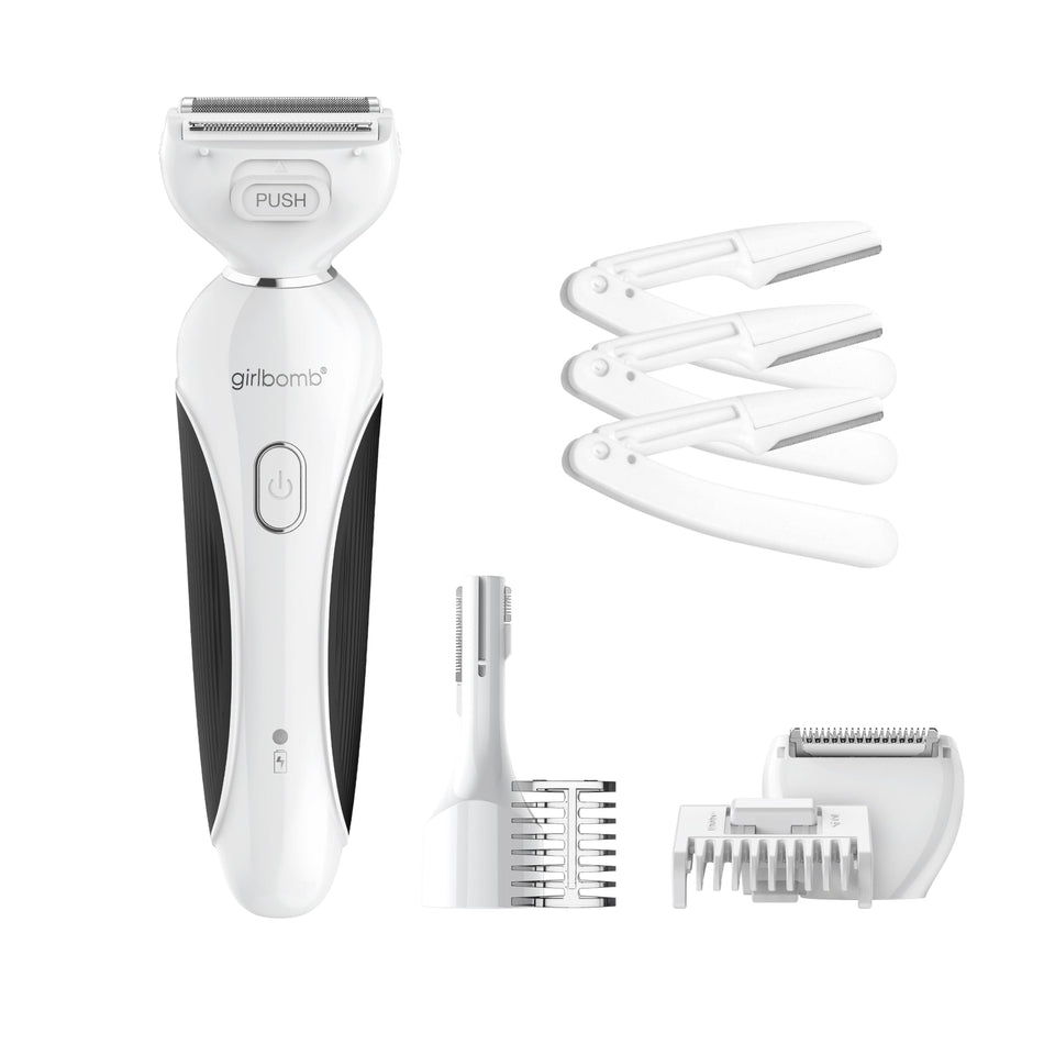 Conair Girlbomb foil shaver for smooth skin and irritation-free use