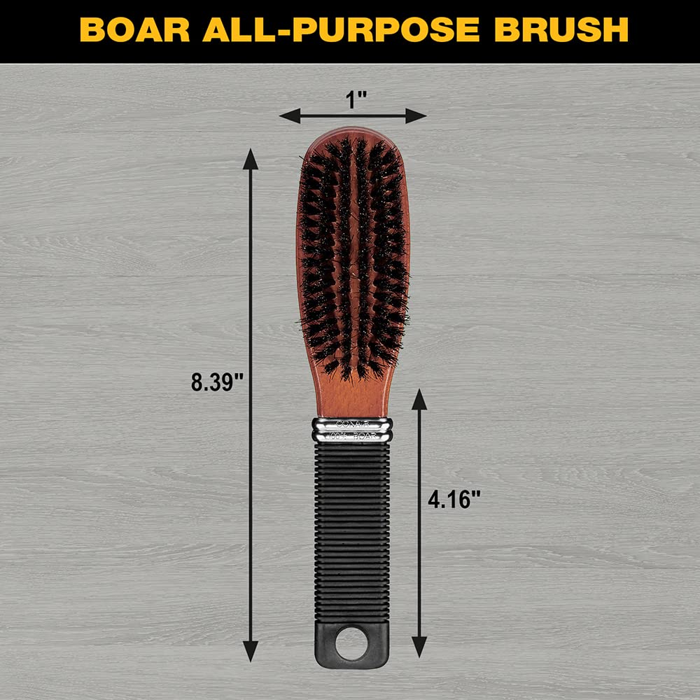 Conair all-purpose brush for fine hair helps distribute natural oils for shine.