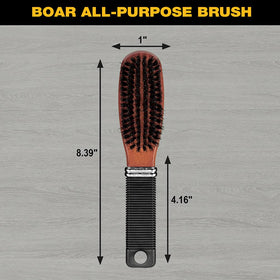 Conair all-purpose brush for fine hair helps distribute natural oils for shine.