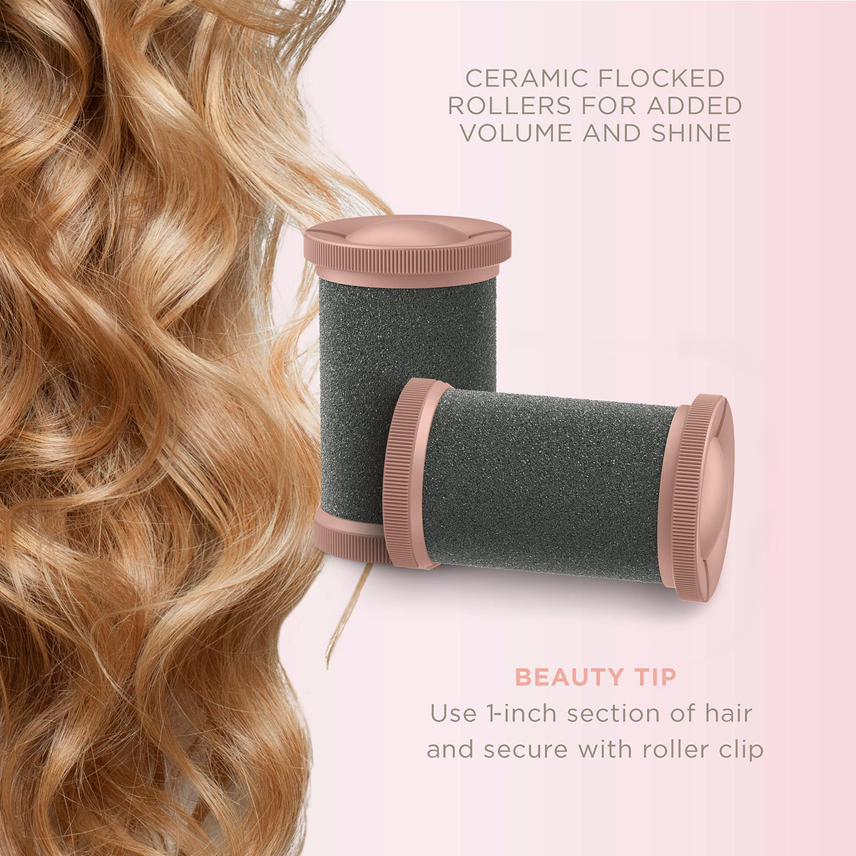 Conair hot roller container with heat cover