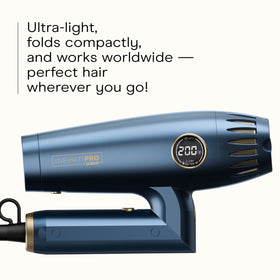 Conair Infiniti PRO 2.0 back view highlighting compact design