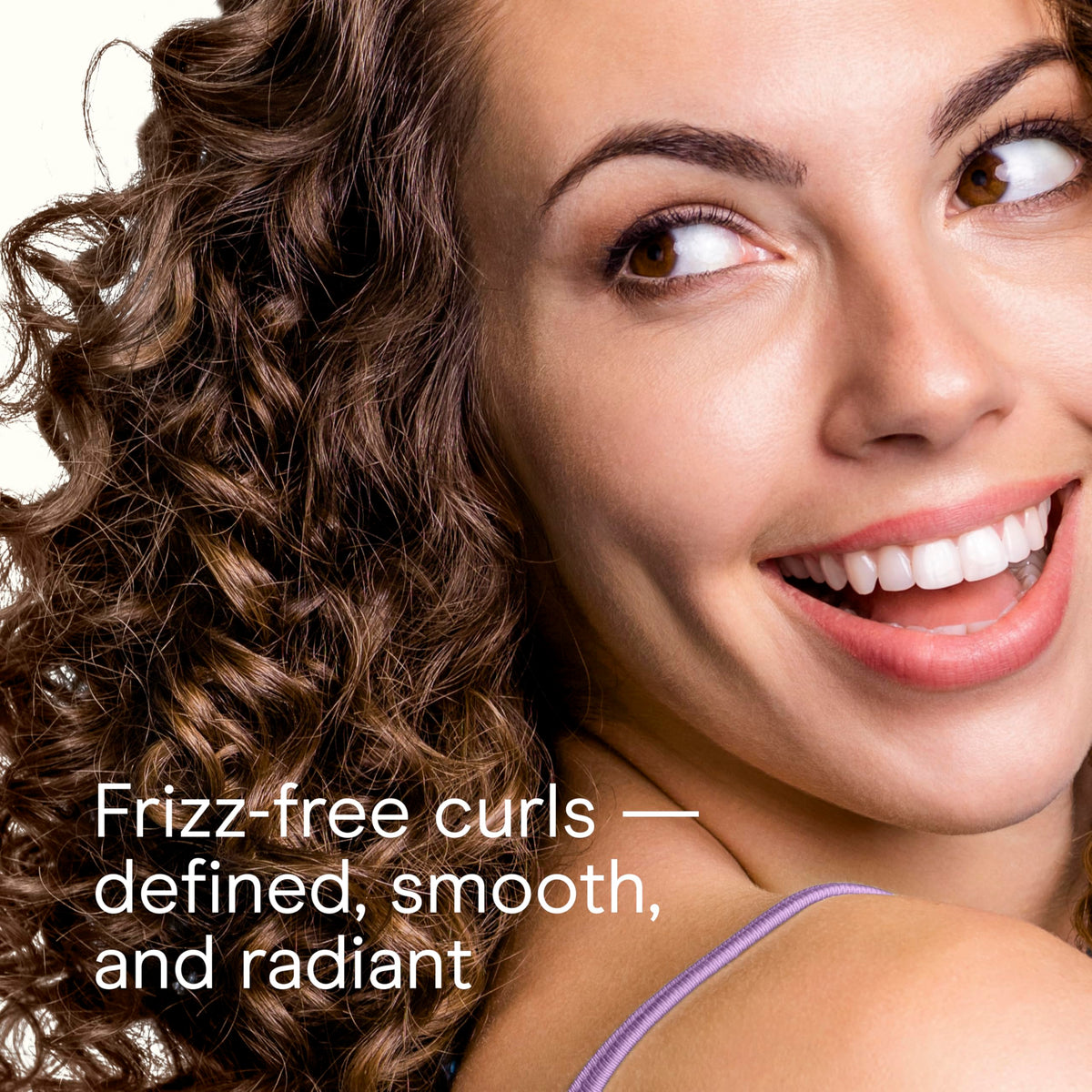 Conair Infiniti PRO 2.0 frizz defense attachment in use