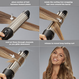 Conair InfinitiPRO fast 30-second heat up for quick styling