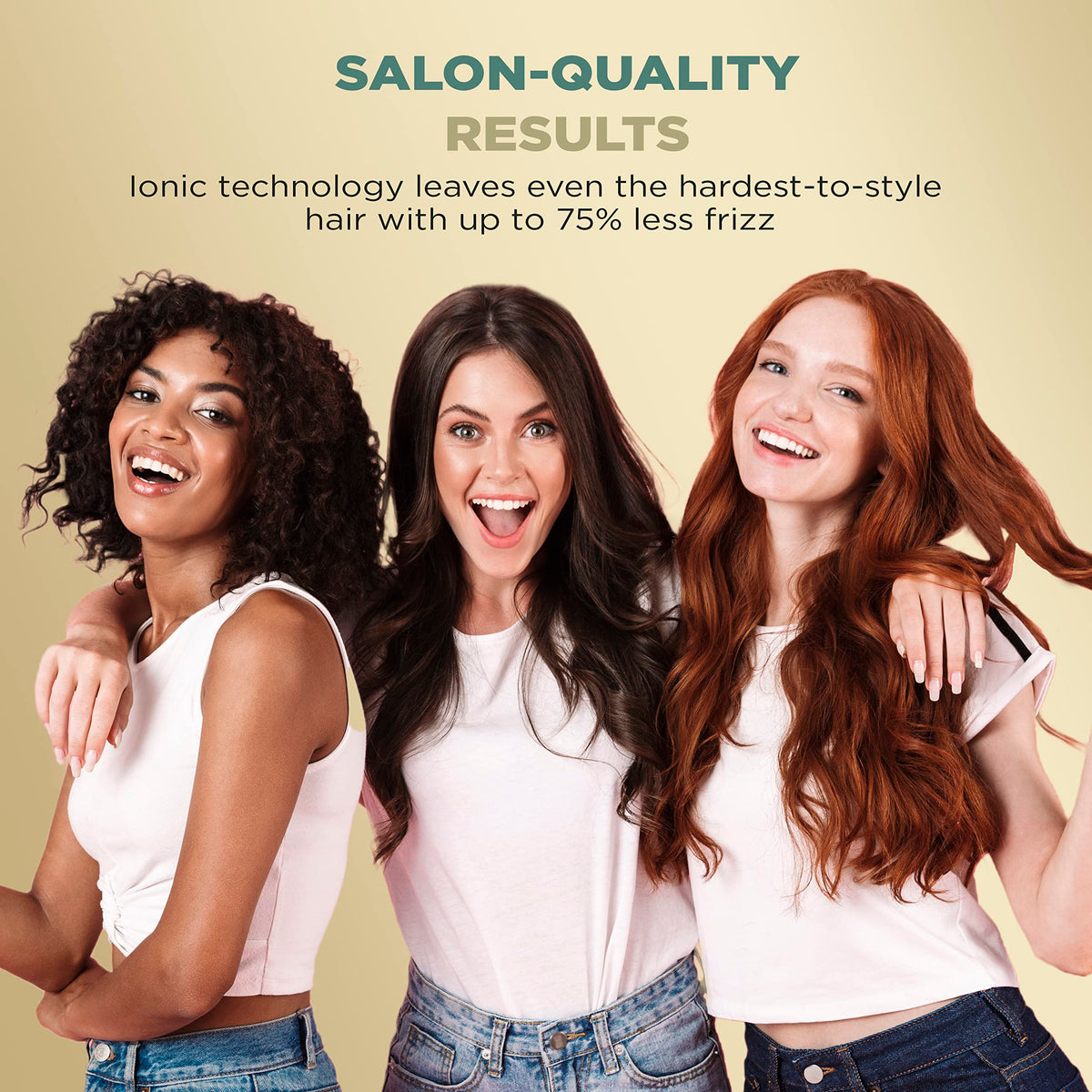 Conair InfinitiPRO cool shot locks your finished look in place