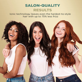 Conair InfinitiPRO cool shot locks your finished look in place