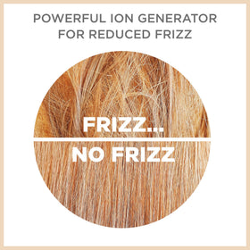 Conair INFINITIPRO Frizz Free curling iron 6 ft swivel cord enables easy maneuvering.