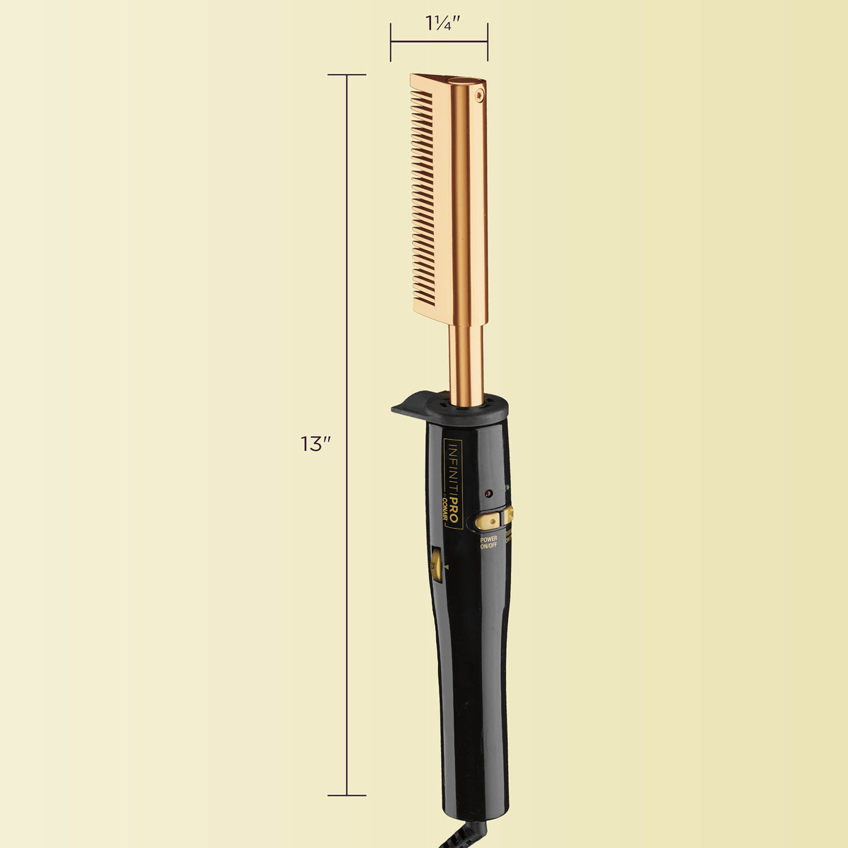 Compact design of INFINITIPRO for quick home touch-ups.
