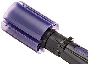 Conair InfinitiPro Spin Air 2-inch barrel close-up highlights tourmaline ceramic technology.