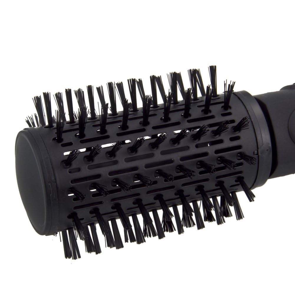 Conair InfinitiPro Spin Air 2-inch antistatic bristles glide through hair.