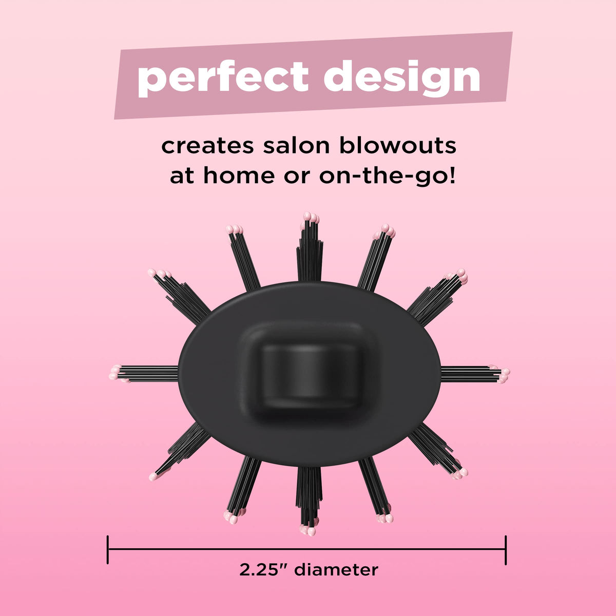 Conair Knot Dr. ceramic-tourmaline-barrel adds shine while drying.