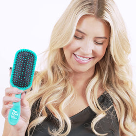 Conair Knot Dr. Pro Brite Detangler Brush blue color detangler for daily care