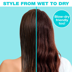 Conair Knot Dr. Pro Brite Detangler Brush versatile use on wet and dry hair