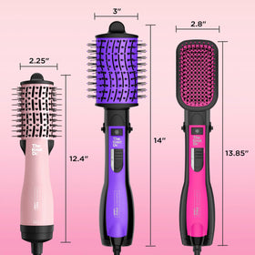 Conair Knot Dr. travel-compact-design fits in a bag for on-the-go styling.
