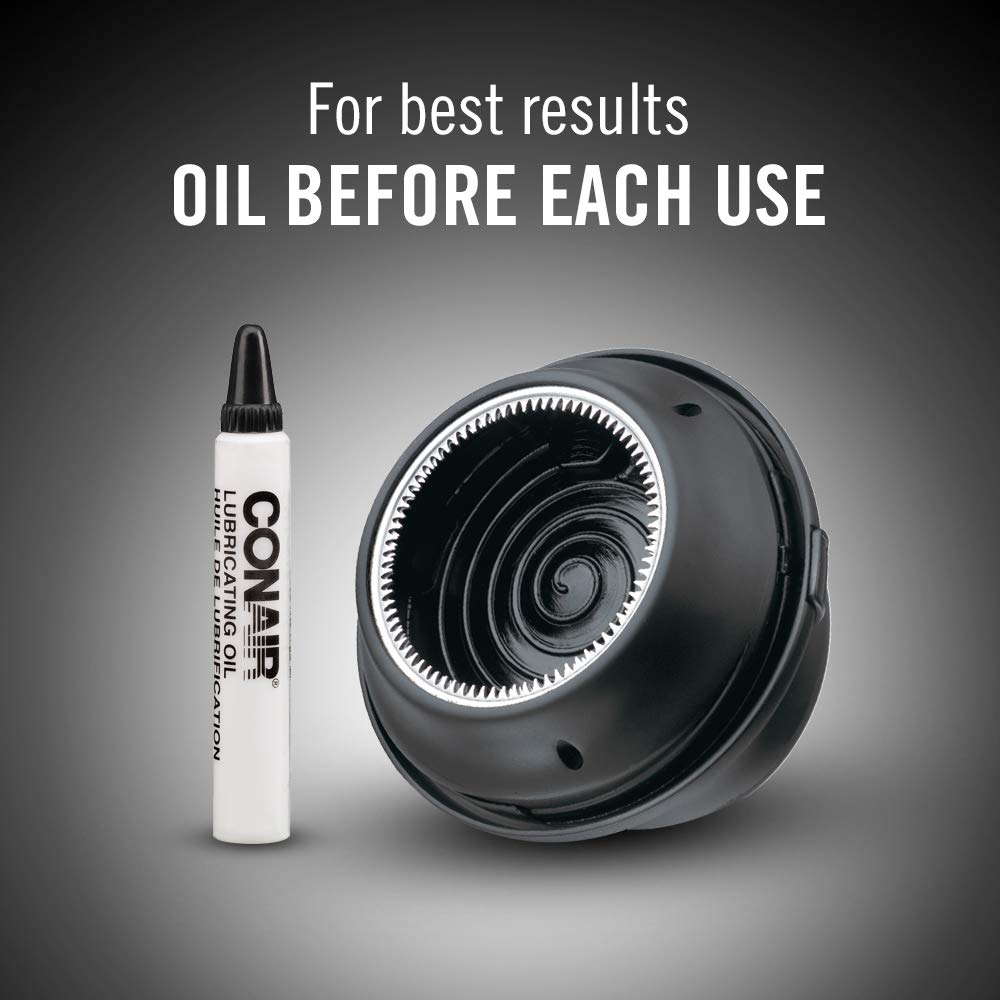 Conair oil and cleaning brush keep blades maintained