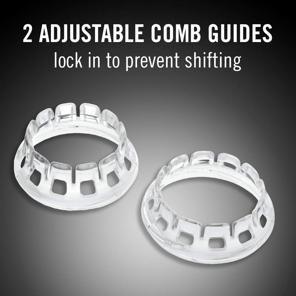 Conair ultra-sharp stainless steel blades provide clean, uniform cuts