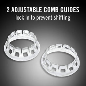 Conair ultra-sharp stainless steel blades provide clean, uniform cuts