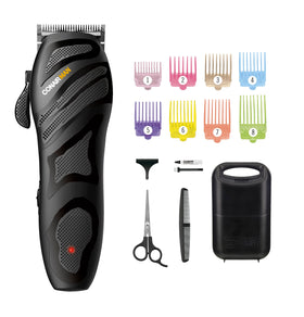 ConairMAN Number Cut cordless clipper in hand for precise cutting on the go.