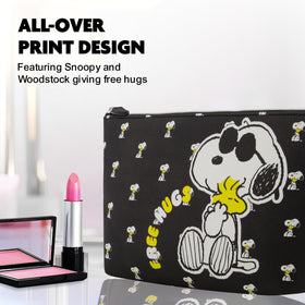 Concept One makeup bag with black and silver hardware for a modern look