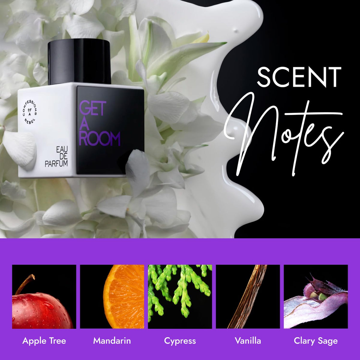 Confessions of a Rebel Get A Room travel-size bottle, portable fragrance for daily adventures