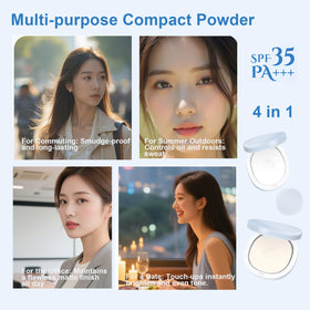 ConfidMiss matte finish delivers a natural look on hot days.