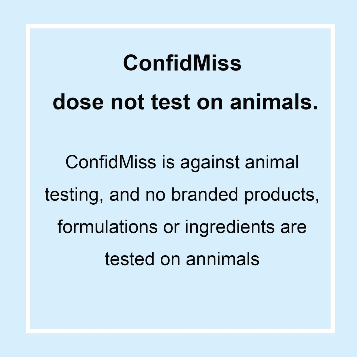 ConfidMiss on-the-go touch-up for sunny commutes and outdoor activities.