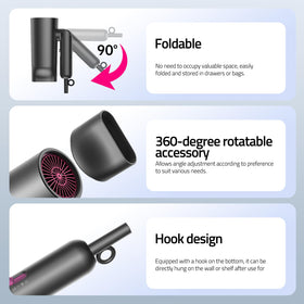 CONFU Diffuser Hair Dryer concentrator nozzle delivers precise airflow for smooth finish