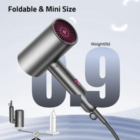 CONFU Diffuser Hair Dryer side view highlights lightweight portability