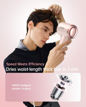 CONFU hair dryer concentrator attachment for precise airflow and straight looks.